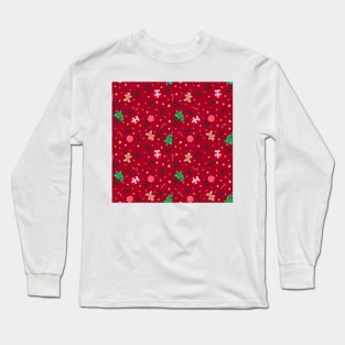 Christmas Holidays - Red Long Sleeve T-Shirt